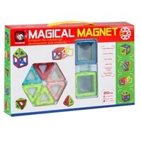 Bộ Xếp Hình Nam Châm Cho bé - Magical Magnet 20 chi tiết