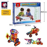 Bộ xếp hình nam châm Magical Magnetic 98PCS (7098)