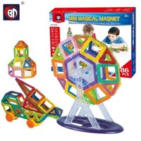 Bộ xếp hình nam châm Magical Magnetic 86PCS  (M086)