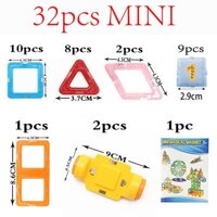 Bộ xếp hình nam châm Magical Magnetic 32PCS (M032)