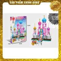 Bộ xếp hình non-lego Jiestar 20412 Lắp Ráp Lâu Đài Của Công Chúa ( 620 Mảnh ) [ Hàng Có Sẵn ]