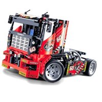 Bộ xếp hình non lego Jisi 3360 Race Truck Racing Car 2 in 1