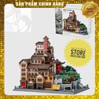Bộ Xếp Hình non-lego lắp ráp Tòa Nhà Hồng Nhai Động ( Hongyadong ) Trùng Khánh ( 1720 Mảnh ) [ Hàng Có Sẵn ]