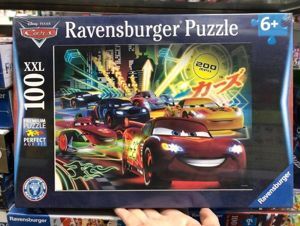 Bộ xếp hình puzzle Cars Neon Ravensburger RV10520 - 100 mảnh