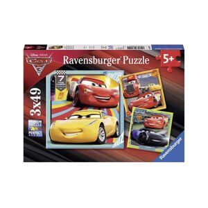 Bộ xếp hình puzzle Ravensburger DCA:Cars3 3 bộ 49 mảnh - RV080151