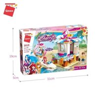 Bộ Xếp Hình QMAN 2019- Biệt Thự Cứu Hộ Trên Biển