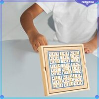 Bộ Xếp Hình Sudoku Bằng Gỗ Xếp Hình Bảng Trò Chơi Đồ Chơi Học Tập Sớm Với Sách Xếp Hình Quà Tặng Brain Teaser Cho Trẻ Em