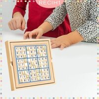 Bộ Xếp Hình Sudoku Bằng Gỗ Xếp Hình Bảng Trò Chơi Đồ Chơi Học Tập Sớm Với Sách Xếp Hình Quà Tặng Brain Teaser Cho Trẻ Em