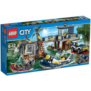 Bộ xếp hình Trạm cảnh sát đầm lầy LEGO City 60069