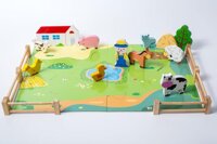 BỘ XẾP HÌNH TRANG TRẠI - WOODEN TOYS FOR KID