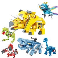 Bộ xếp hình Trans Collector - Direct Transform - Machine Armour Beast Cube - QMAN