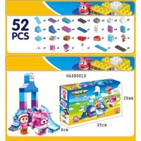 Bộ xếp hình tương thích Lego' Duplo' - Auldey 380013 - 52 chi tiết