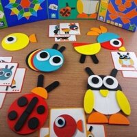 BỘ XẾP HÌNH TƯƠNG ỨNG CHO BÉ