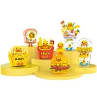 Bộ xếp hình vịt, Mô hình lắp ghép vịt Duck cute 12180 – BALODY