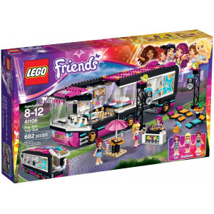 Bộ xếp hình Xe buýt biểu diễn ngôi sao LEGO Friends 41106