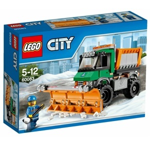 Bộ xếp hình Xe tải cào tuyết Snowplow Truck Lego City 60083