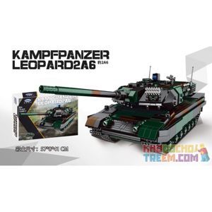 Bộ đồ chơi xếp hình Xingbao 06040 -  Xe tăng chiến đấu LEOPARD2A6 1346 chi tiết