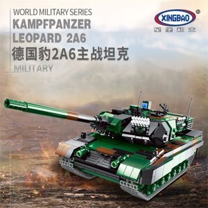 Bộ đồ chơi xếp hình Xingbao 06040 -  Xe tăng chiến đấu LEOPARD2A6 1346 chi tiết