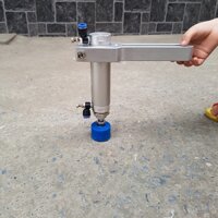 Bộ xi lanh 32*75 +kẹp Xi lanh kẹp nhôm kẹp phôi