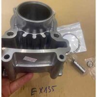 Bộ Xi lanh (Nòng) + Piston + xéc măng Exciter 135 Yamaha hàng cao cấp loại 1