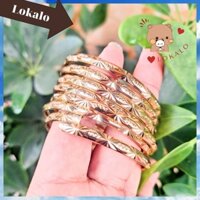 Bộ Ximen 07 Chiếc Chạm Sao Khóa Ống Kiểu Vàng Đồng Quê Lokalo Đeo Nhìn Tự Nhiên Như Vàng Thật 22.4.23