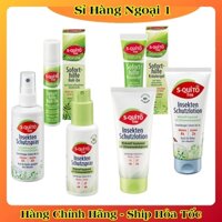 Bộ Xịt chống muỗi, kem bôi côn trùng đốt, thanh lăn và gel bôi muỗi đốt Squito Free cho bé từ sơ sinh của Đức- Date mới