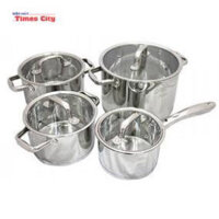 Bộ xong inox Elmich 5 đáy(bộ 4) 2353670 chính hãng 100%