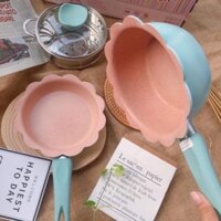 Bộ xoong chảo + xửng hấp đồ ăn cho bé