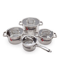 Bộ xoong Elmich inox 5 đáy ( bộ 4) 2353670