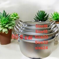 Bộ xoong nhôm 5 cái HP cao cấp
