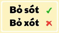 Bỏ xót hay bỏ sót đúng chính tả [Quy tắc chuẩn 2026]