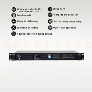 Bộ xử lí âm thanh Crossover DBacoustic CD48RTS
