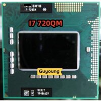 Bộ xử lý CPU 1,6 GHz lõi tứ 8 luồng 6W 45W ổ cắm G1 PGA988A i7-720QM SLBLY i7 720QM