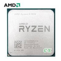 Bộ xử lý CPU AMD Ryzen 5 1400 R5 1400 3.2 GHz Quad-Core YD1400BBM4KAE Ổ cắm AM4