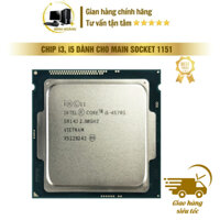 Bộ Xử Lý CPU Intel Core i3 4160, i5 4570 danh cho main socket 1150, h81, B85.... (3.60GHz, 6M, 4 Cores 4 Threads)