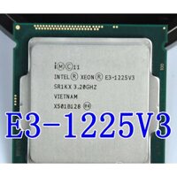 Bộ xử lý CPU Intel Xeon E3 1225V3 mạnh mẽ ngang I7 4770 (Socket 1150/Xung nhịp 3.6GHz/4Nhân 4Luồng/8MB)