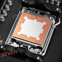 Bộ xử lý CPU Miếng dán nhiệt Tấm dẫn nhiệt bằng đồng nguyên chất Khung tiếp xúc chống treo cho CPU AMD AM5 7950X 7900X 7700X 7600 [icebeauty888.vn]
