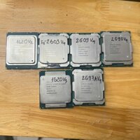 Bộ Xử Lý CPU XEON ,E5 1620 v2 ,E5-1620v3- E5-2603v4, E5-2609v4,E5-2690V4,E5 - 2697AV4. LGA 2011 HÀNG BÓC MÁY