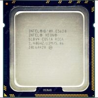 Bộ xử lý Intel® Xeon® E5620 12M bộ nhớ đệm, 2,40 GHz, 5,86 GT/giây Intel® QPI