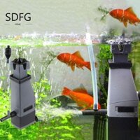 Bộ xử lý màng dầu bể cá SDFG, Máy bơm nước loại bỏ dầu im lặng bằng nhựa, 3 trong 1 3 / 5W với màng tẩy nhờn Máy bơm nước oxy có thể điều chỉnh bể cá