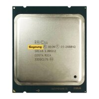 Bộ xử lý mười lõi Xeon CPU E5 2680 V2 2.8 LGA2011 SR1A6 E5-2680V2 10 lõi 2,80GHz 25M 115W