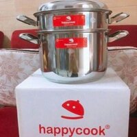 BỘ XỬNG HẤP 3 ĐÁY BẾP TỪ 26cm HAPPY COOK