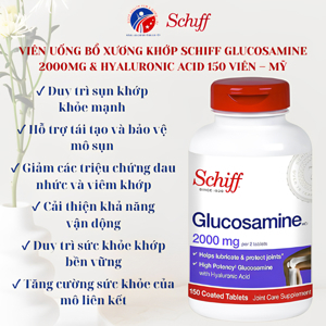 Bổ xương khớp Schiff Glucosamine 2000mg - 150 vien