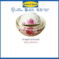 Bộ 2 và 3 bát tô sứ ngấn dày Size 15cm 18cm 20cm GOOD & GOOD cao cấp bát ăn cơm ăn phở