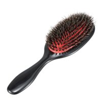 Boar Bristle & Nylon Hair Brush Oval Anti-static Paddle Comb Scalp Massage Hair Care Tool