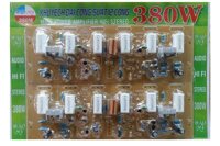 Board Công Suất Amply 12 Sò 380W