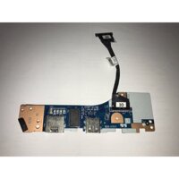 Board công tắc mở nguồn, cổng usb và cổng mạng LAN laptop lenovo Thinkpad E480 E485 Fru 01LW175