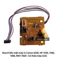 Board đảo mặt máy in Canon 6230, HP 1536, 1566, 1606, RM1-7620                         &nbsp(&nbspCũ tháo máy&nbsp)