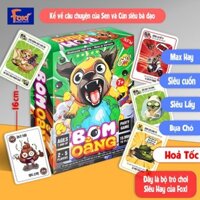 Board game-Bom Oẳng Foxi-Mèo Oẳng-Mèo zombie-trò chơi gia đình siêu vui kết nối thành viên-siêu lầy