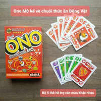 Board game-Chuỗi Ono KÉP Foxi-thẻ glenndoman thông minh-chuỗi thức ăn của động vật biển